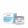 PROPOLIA - Bio - Crème riche de nuit - Peaux sèches et déshydratées – Miel, calendula & karité – Cosmos Organic – Texture onc