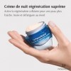 Dr Pierre Ricaud – Duo Nuit Crème et Contour Yeux Anti-Âge aux probiotiques et micro-ARN de lavande bio - Crème de Nuit Régén