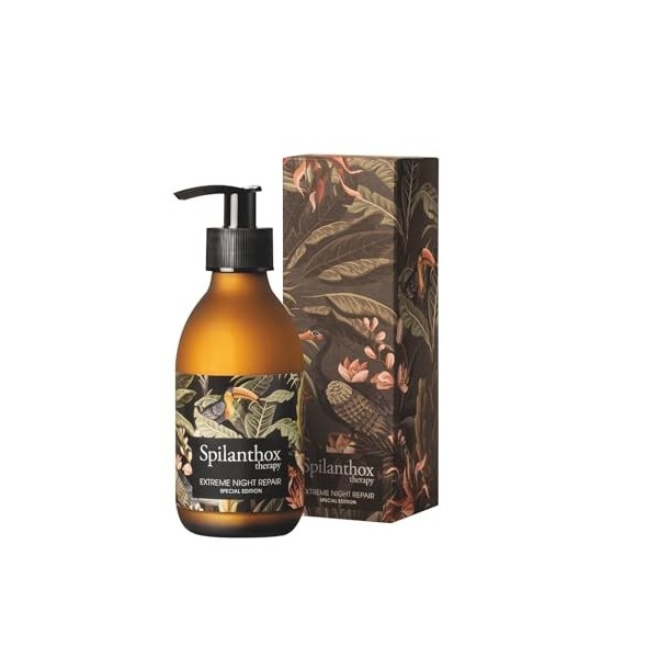 Spilanthox therapy Extreme Night Repair Special Edition Zebra 200 ml – Crème pour le visage pour réduire les rides – Soin du 