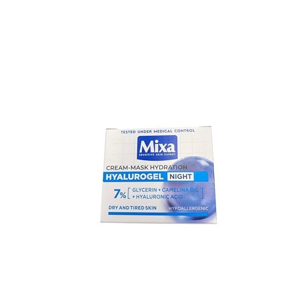 Mixa HYALUROGEL NIGHT - 50 ml.