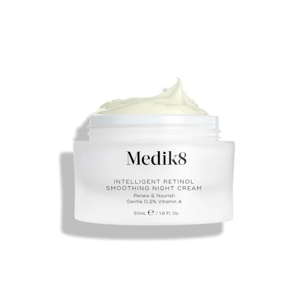 Medik8 Crème de nuit lissante intelligente au rétinol avec vitamine A Renew & Nourish 50 ml Crème Jour et Nuit