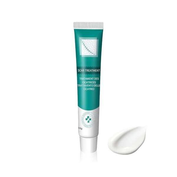 Soin des Cicatrices, 18g Crème pour Cicatrices, Améliore lapparence de la peau Crème Jour et Nuit