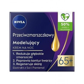 NIVEA Crème de nuit anti-rides+modelante, 50 ml