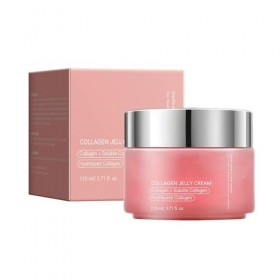 Crème Gélifiée au Collagène, Pour Améliorer La Fermeté Cutanée, Atténuation Des Rides et Des Ridules, Absorption Rapide Pour 