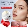 Crème Éclaircissante Visage À LAcide Kojique, Crème Anti-Taches Pour Une Peau Lumineuse Et Uniforme, Estompe Les Taches De V
