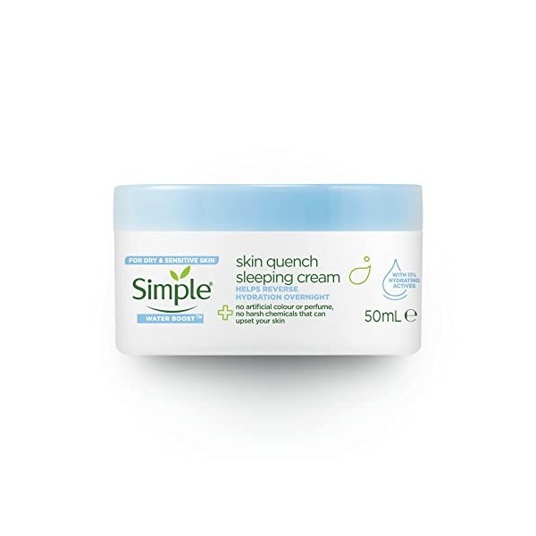 Simple Crème de nuit hydratante - 50 ml