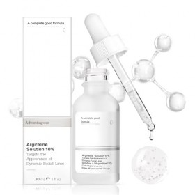 Argeline Solution 10%, Serum Acide Hyaluronique, Serum Hydratant Visage, serum Visage Anti Age, Hydratant, Soothing Pore Cont