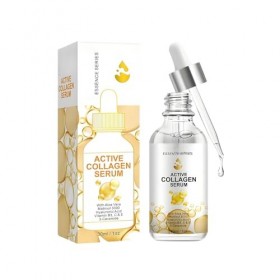 Sérum Collagène Pour Le Visage, Sérum Hydratant Visage À LAcide Hyaluronique Et Vitamine C, Soin Raffermissant Pour Une Peau