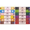 Satya Nag Champa Pack de 12 parfums - Édition Limitée - Comprend 2 parfums exclusifs - 15g x 12 Boîtes - 180g