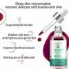 Sérum Visage À Base De Complexe AHA Et Acides De Fruits Naturels, Action Exfoliante Et Purifiante En Profondeur, Pour Une Pea