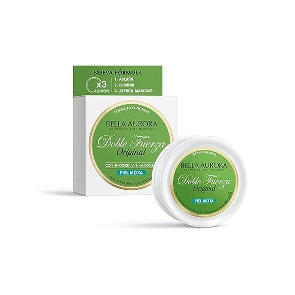 Bella Aurora Doble Fuerza Crème Anti-Taches , 30 Ml Lot De 1 Crème Jour et Nuit