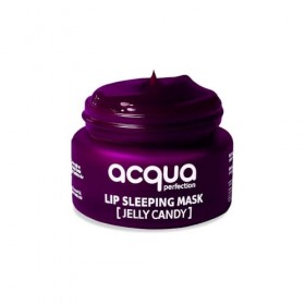 Acqua Perfection Masque Lèvres, Soin de Nuit pour les Lèvres enrichi en Bonbon gélifié adoucissant pour la peau et Beurre de ...