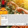 Oïléna BIO Huile dAbricot 100% Pure et Naturelle Pressée à Froid: Huile Hydratante Après-Soleil, Conditionneur pour Cheveux,