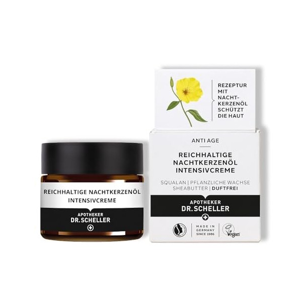 DR. SCHELLER Crème intense à lhuile donagre riche, 50 ml