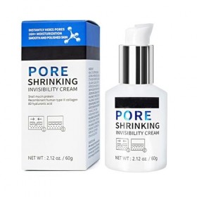 Crème invisible pour réduire les pores, réduit les pores et réduit les pores pour le visage, crème raffermissante de contrôle