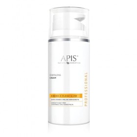 APIS Adeno-C Flash Glow Crème énergisante pour le visage 100 ml avec vitamine C, adénosine et acide férulique – Soin antioxyd