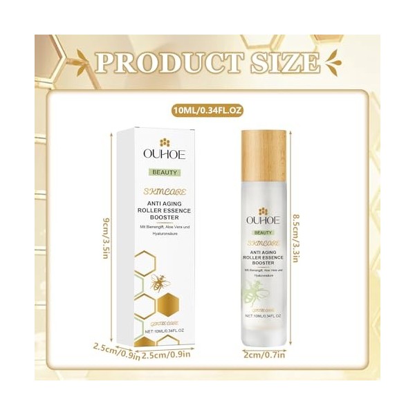 Crème de nuit anti-âge régénérante - Crème de nuit à la propolis - Pour le visage et les abeilles - Crème hydratante raffermi