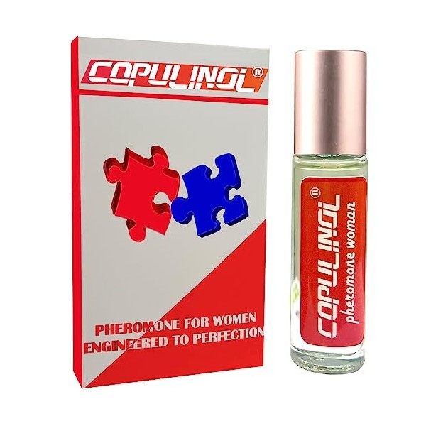 COPULINOL 100% Phéromone pour Femme Huile de Phéromone Ultra Forte pour Elle Parfum Phéromone Roll-on 10ml