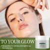 Lot de 2 crèmes de nuit anti-âge raffermissantes et hydratantes pour les radiations nocturnes + mini pinceau en silicone grat