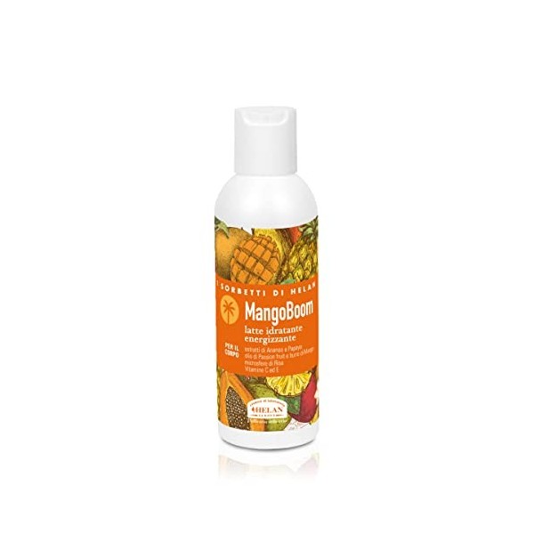 Helan, I Sorbetti MangoBoom - Crème hydratante pour le corps parfumée pour le corps pour femmes et hommes à la papaye et à la