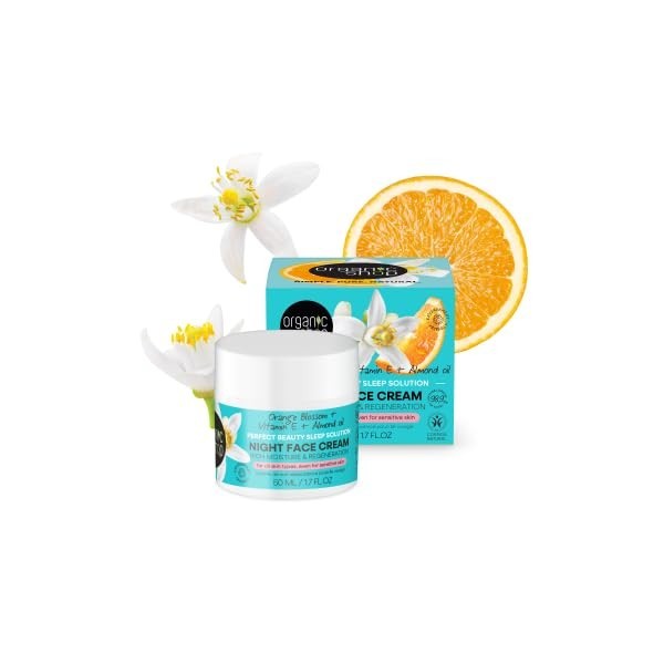 Organic Shop Orange Blossom Skincare Perfect Beauty Sleep Solution Crème de nuit pour le visage 50 ml Crème Jour et Nuit