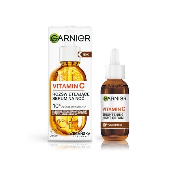 Garnier Vitamin C Sérum éclaircissant pour la nuit 30ml