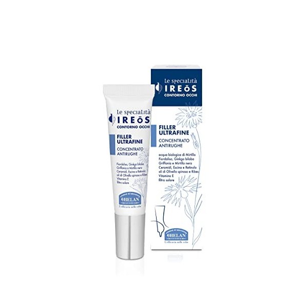 Helan, IREOS - Anti-Wrinkle Eye Contour, Skin Care Product with Retinol Face, Moisturising Eye Contour Cream with Vitamin E a