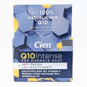 CIEN Q10 Intense Crème de nuit pour peaux normales 1 x 50 ml