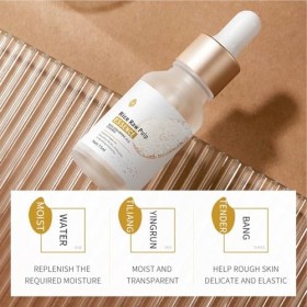 Sérum Essence De Riz + Crème Visage Au Riz, Hydratation Profonde, Teint Éclatant Et Uniforme, Réduit Les Signes De LÂge, Amé