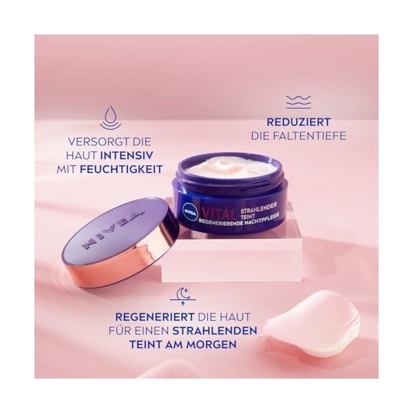 NIVEA Vital Soin de nuit régénérant pour teint mature 50
