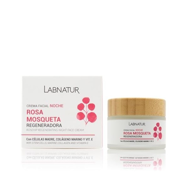 SYS CREMA FACIAL NOCHE rosa mosqueta – soin visage quotidien pour peau normale à mixte, contenance 50 ml, offre une sensation...
