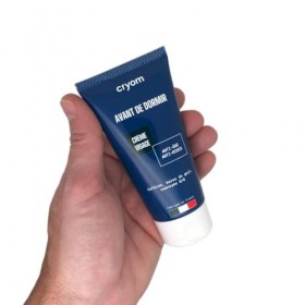 CRYOM - Crème visage anti-âge et anti-rides AVANT DE DORMIR, tube 75ml, cosmétique pour hommes