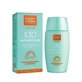 Martiderm Sun Care Active D Fluide Visage SPF30 Tous Types de Peaux 50ml