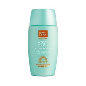 Martiderm Sun Care Active D Fluide Visage SPF30 Tous Types de Peaux 50ml