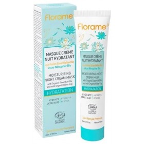 Florame Masque Crème Nuit Hydratant Bio 65 ml Crème Jour et Nuit