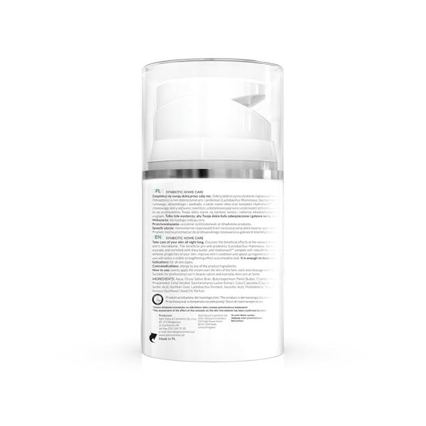 Apis Synbiotic Home Care Crème de nuit prébiotique et probiotique 50 ml