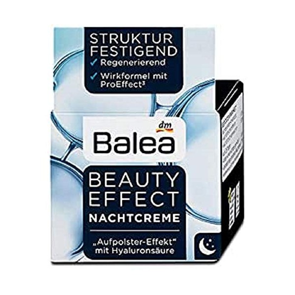 Balea Beauty Effect Crème de nuit 50 ml