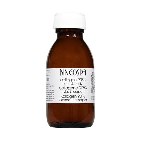 Collagène liquide anti-âge anti-rides 90 % pour la nuit 100 ml BINGOSPA