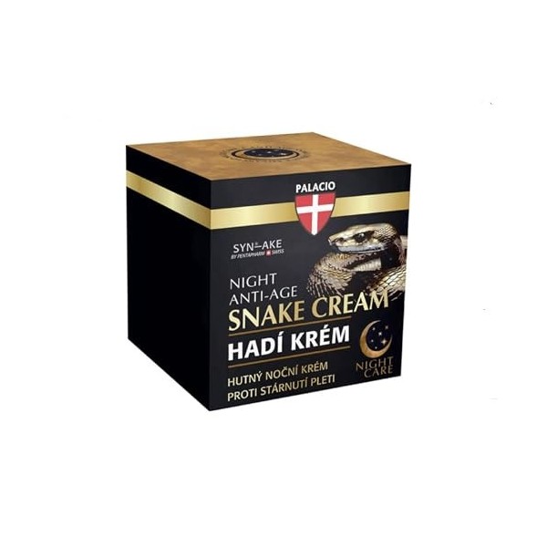 PALACIO Crème de nuit anti-rides venin de serpent 50 ml