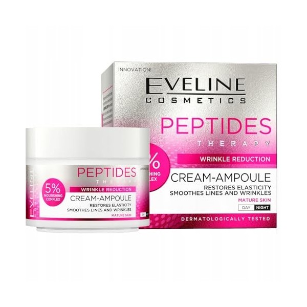 Eveline Cosmetics Ampoule de crème Peptide Therapy jour/nuit 50 ml