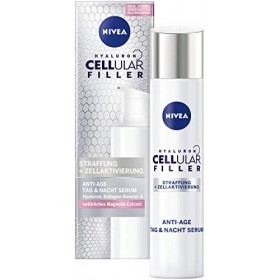 NIVEA Cellular Expert Filler Sérum anti-âge concentré 40 ml , sérum anti-rides avec acide hyaluronique et folique, sérum con