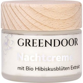COSMÉTIQUE 100% NATUREL - Greendoor - Crème de nuit au beurre davocat - pot de 50 ml