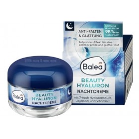 Balea Beauty Hyaluron Crème de nuit anti-rides 50 ml