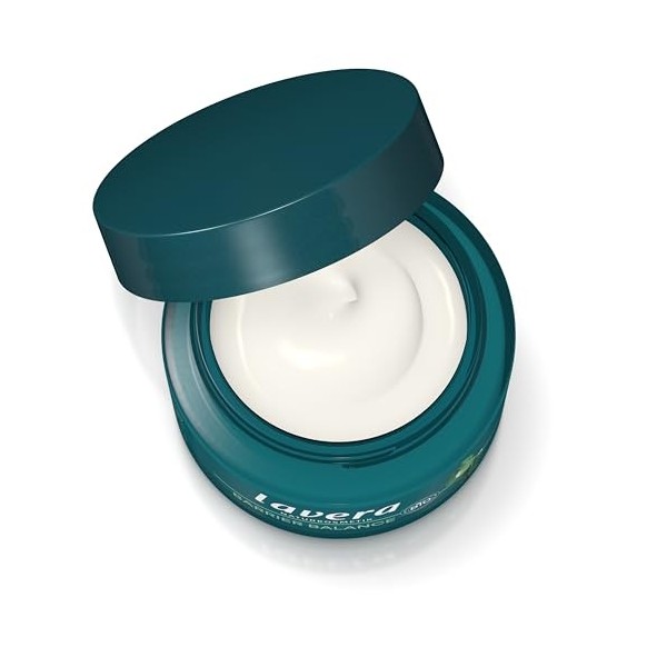 lavera Barrier Balance Crème de nuit sans alcool Sans parfum Régénération de la peau Renforce la barrière cutanée Prébiotique