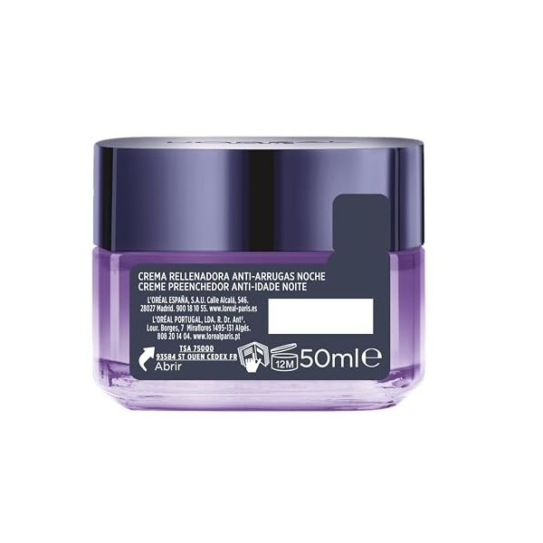 LOréal PARIS REVITALIFT FILLER 50ML Crème Jour et Nuit