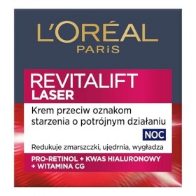 LOréal Revitalift Laser X3 Crème régénérante anti-âge pour la nuit 50 ml
