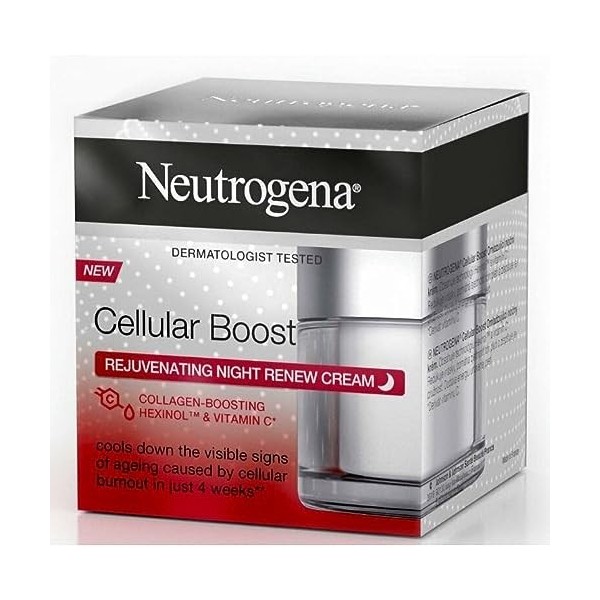 Neutrogena Cellular Boost Rejuvenating Night Renew Nachtcrème - 50 ml
