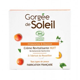 Gorgée De Soleil Crème De Nuit Revitalisante Tous Types De Peaux 50 Ml