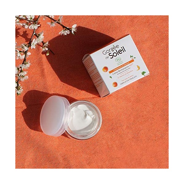 Gorgée De Soleil Crème De Nuit Revitalisante Tous Types De Peaux 50 Ml