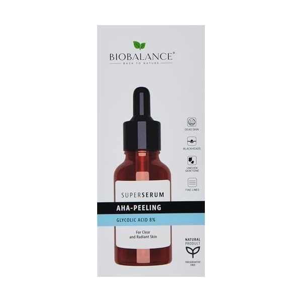Bio Balance - Super sérum - AHA-Peeling acide glycolique 8 % 